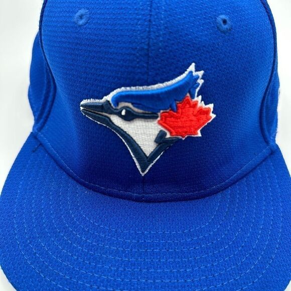 TORONTO Blue Jays Baseball Flat Bill Hat - Youth - Picture 4 of 8